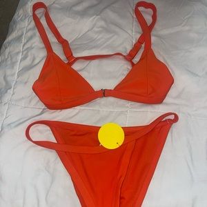NWT orange bikini